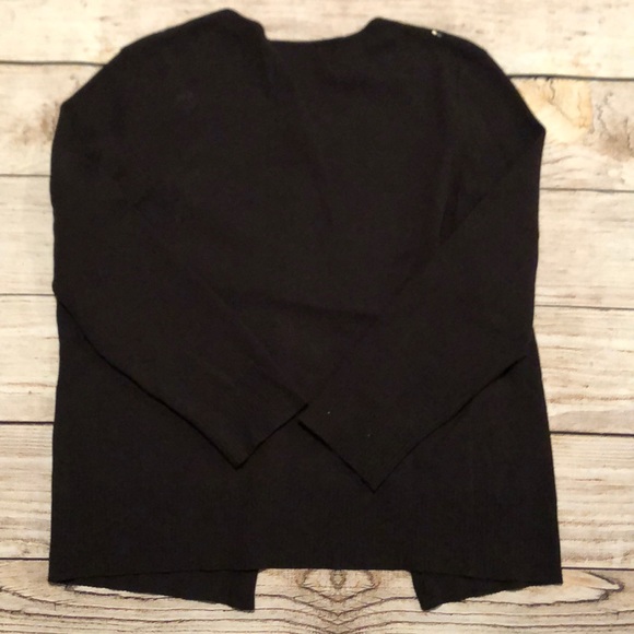 Loft black beaded cardigan size medium - Picture 4 of 4